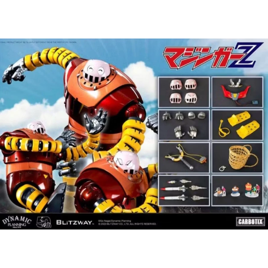 =逆襲的哈囉= 現貨 BLITZWAY 5PRO 超合金 BOSS BOROT 阿強一號-細節圖2