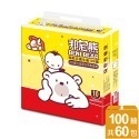 (免運)【BeniBear邦尼熊】抽取式衛生紙100抽10包6袋/箱-規格圖3