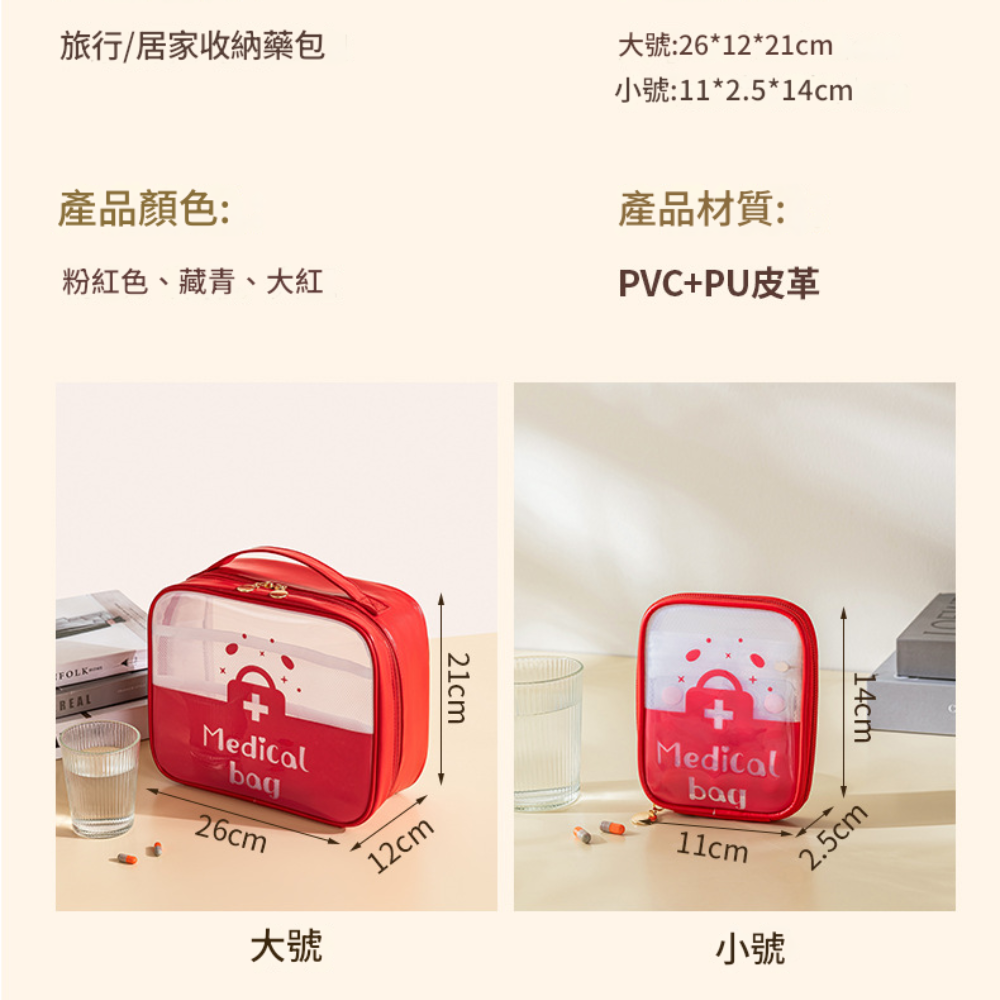 【台灣現貨】急救包 醫療包 醫藥包 藥包 隨身醫藥包 隨身急救包 醫護包-細節圖8
