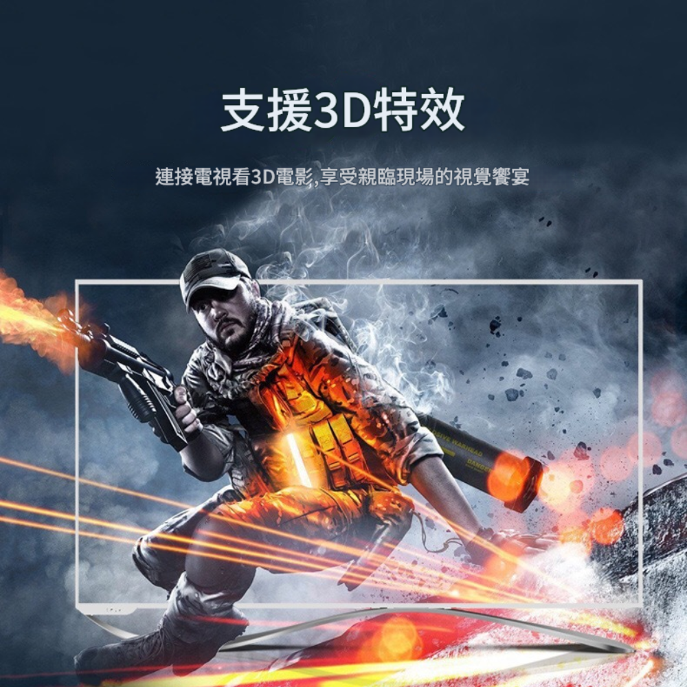 【現貨】hdmi線 hdmi hdmi 2.0 hdmi 4k 工程線 電視連接線 金属高清線-細節圖3