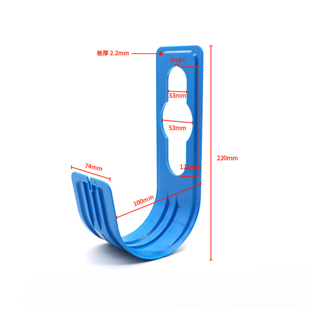 【現貨速發】水管架 水管掛架 水管掛鉤 水管固定架 水管掛勾 水管收納掛勾-規格圖4