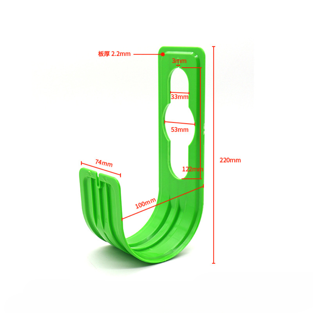 【現貨速發】水管架 水管掛架 水管掛鉤 水管固定架 水管掛勾 水管收納掛勾-規格圖4