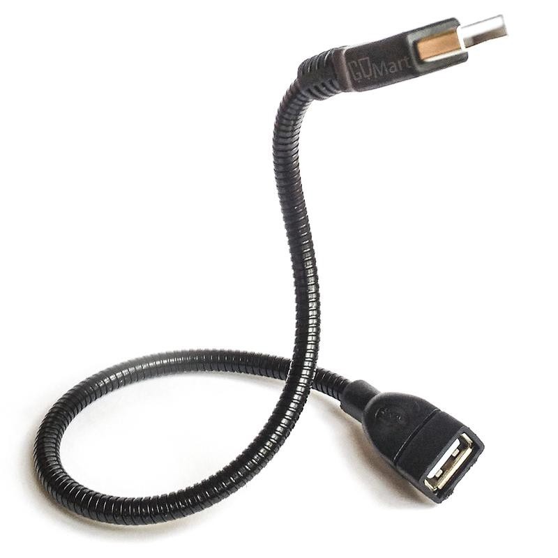 【現貨】6MM 可傳輸數據 金屬USB軟管 延長線 USB蛇管 金屬軟管 LED燈 蛇型管 加長加粗-細節圖3