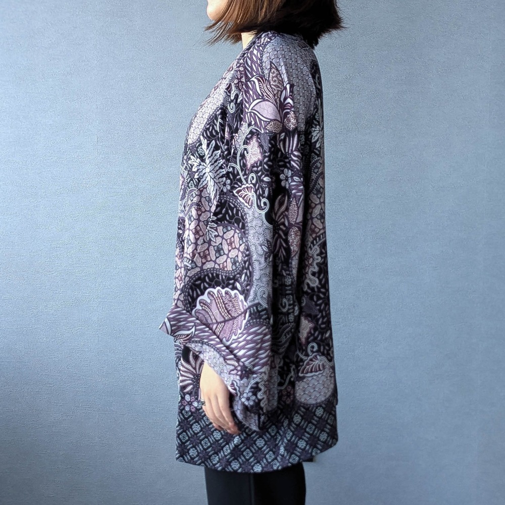 NAKURA 輕薄涼爽和服罩衫 -Light Violet 紫 - NAK009-細節圖3