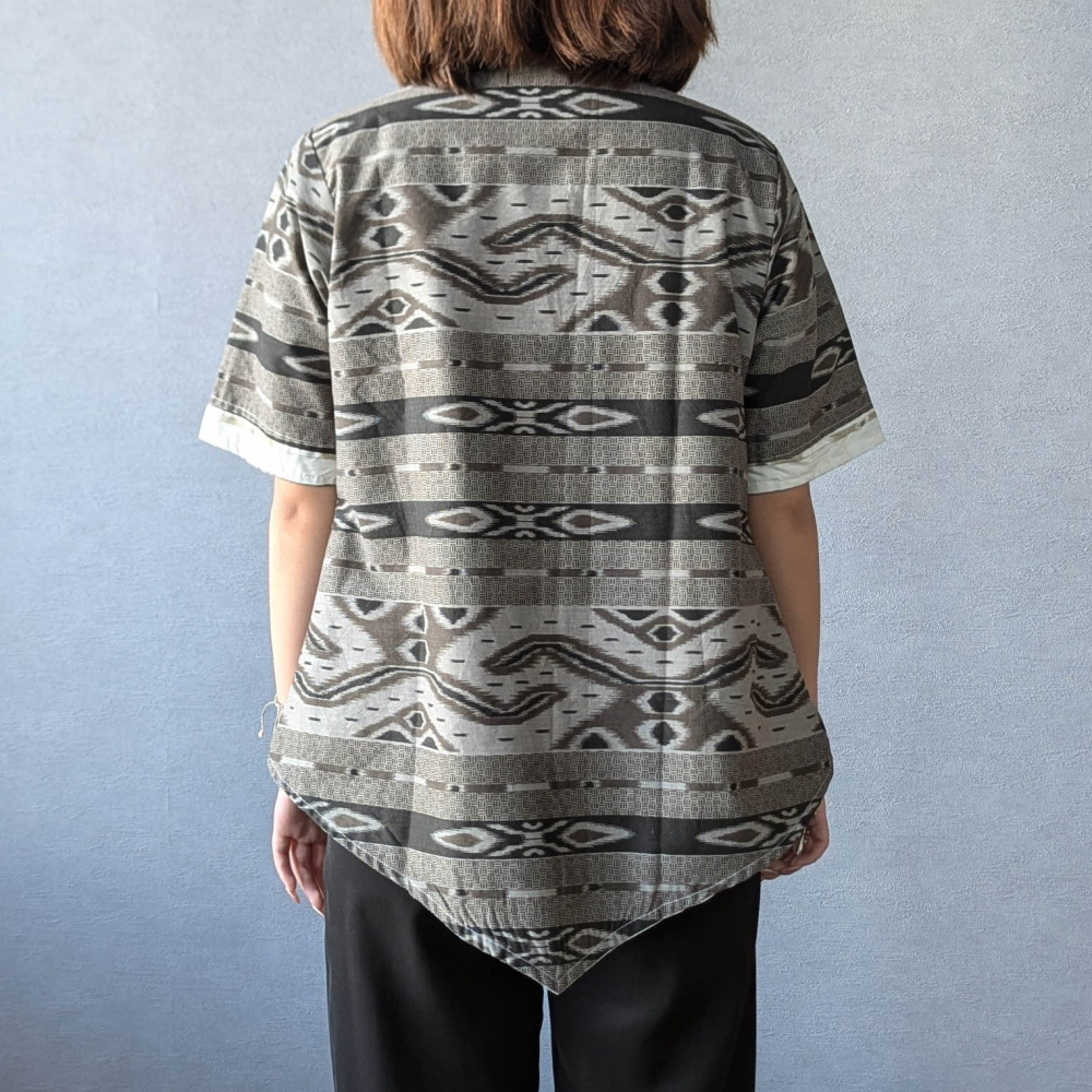 SAVA 中袖西裝外套上衣 - Gray 灰 - SAV001-細節圖4