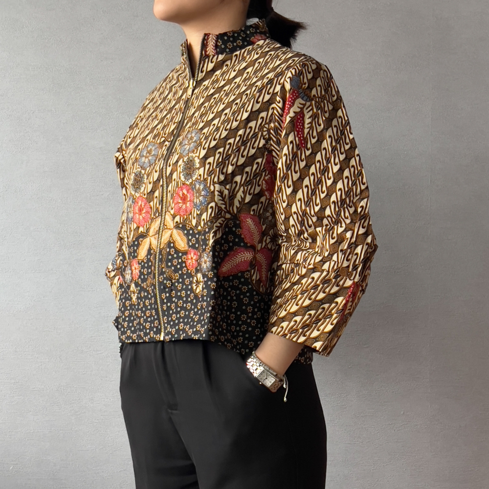 YURA 知性泡泡袖短外套 - Parang Torso 砍刀軀幹 - YUR022-細節圖2