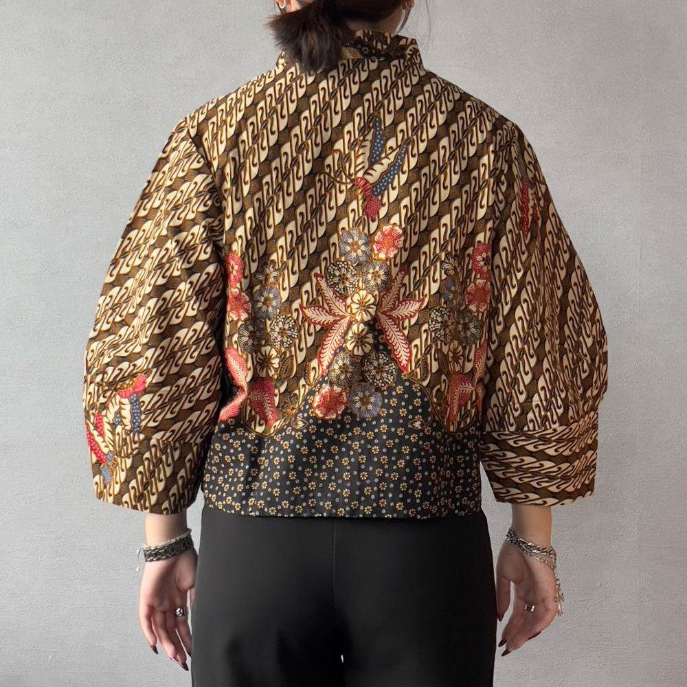 YURA 知性泡泡袖短外套 - Parang Torso 砍刀軀幹 - YUR022-細節圖4