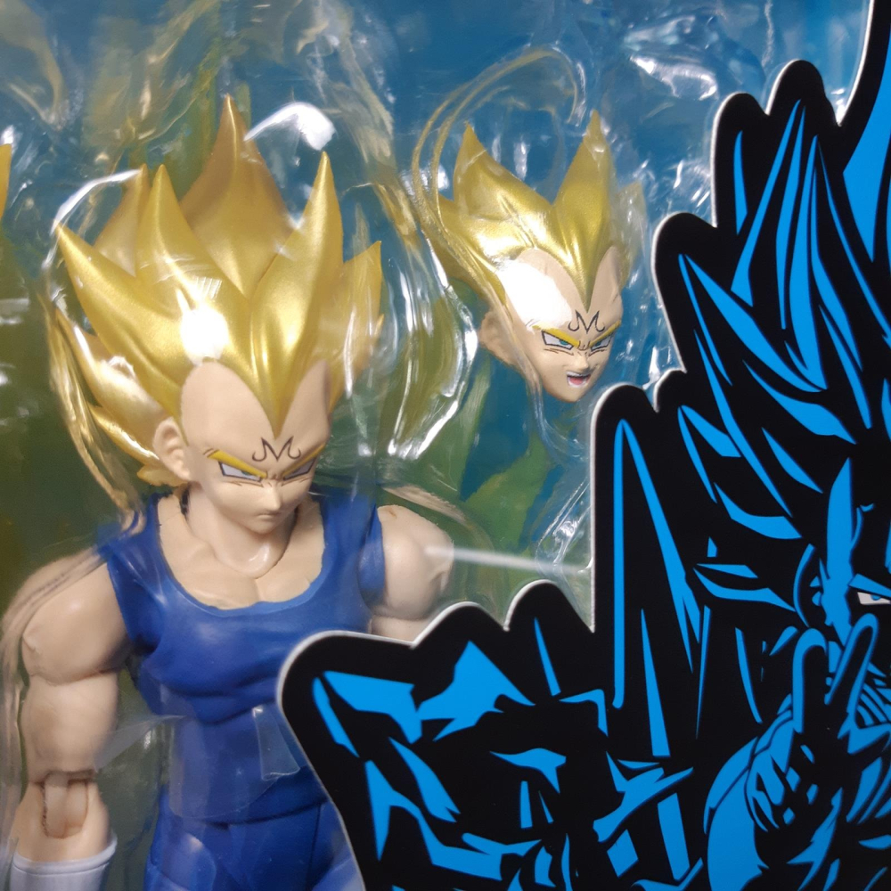 代理版 全新未拆 魂商店限定 SHF 七龍珠 SDCC魔人達爾 貝吉塔 Exclusive Edition 特殊配色-細節圖2