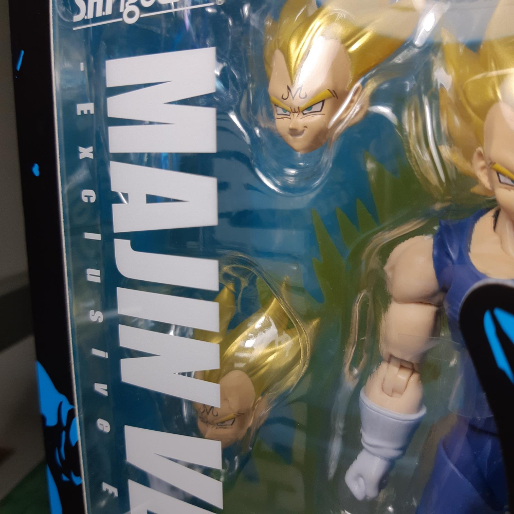 代理版 全新未拆 魂商店限定 SHF 七龍珠 SDCC魔人達爾 貝吉塔 Exclusive Edition 特殊配色-細節圖3