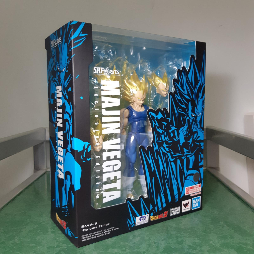 代理版 全新未拆 魂商店限定 SHF 七龍珠 SDCC魔人達爾 貝吉塔 Exclusive Edition 特殊配色-細節圖4
