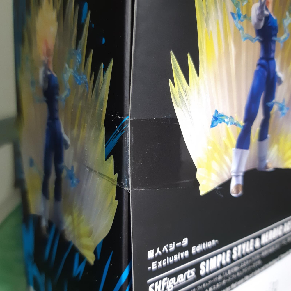 代理版 全新未拆 魂商店限定 SHF 七龍珠 SDCC魔人達爾 貝吉塔 Exclusive Edition 特殊配色-細節圖8