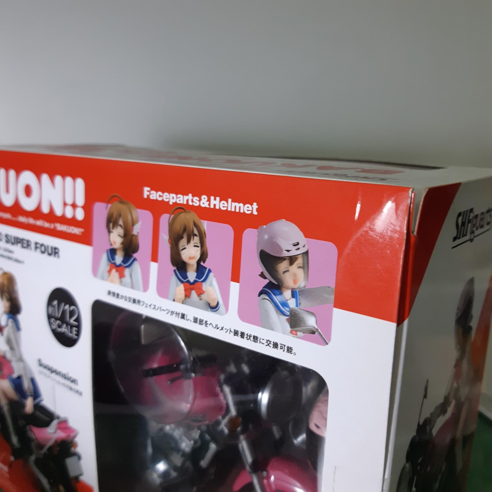 日版 全新未拆 SHF 爆音少女 佐倉羽音 & HONDA CB400 SUPER FOUR-細節圖5