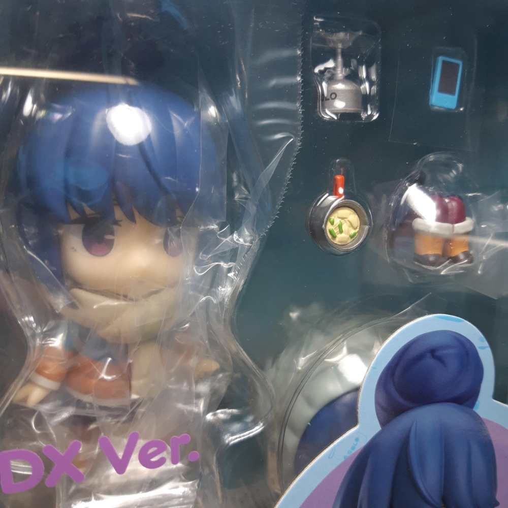 代理版 全新未拆 附特典 黏土人 981-DX 搖曳露營 志摩凜 DX Ver. 豪華版-細節圖5