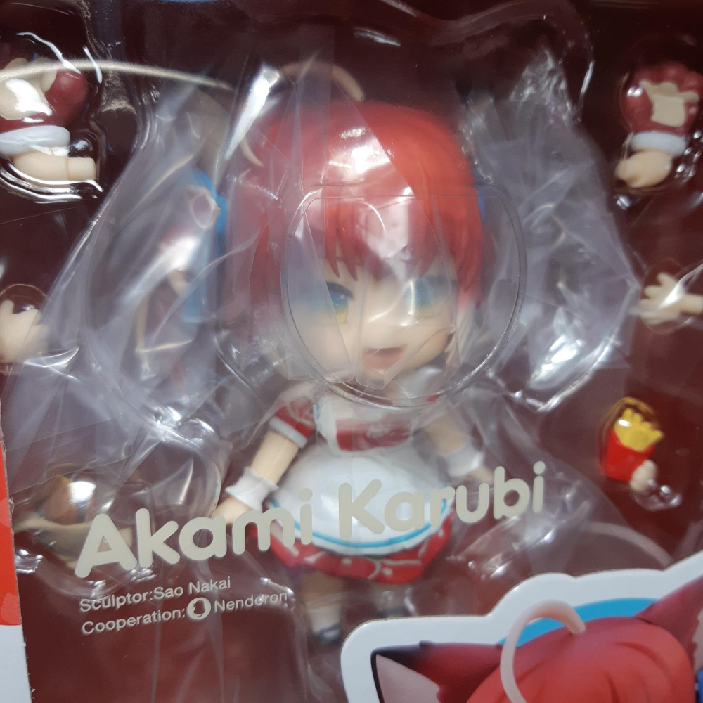 代理版 全新未拆 附特典 黏土人 2709 個人勢VTuber 赤見Karubi 肉之國王女-細節圖4