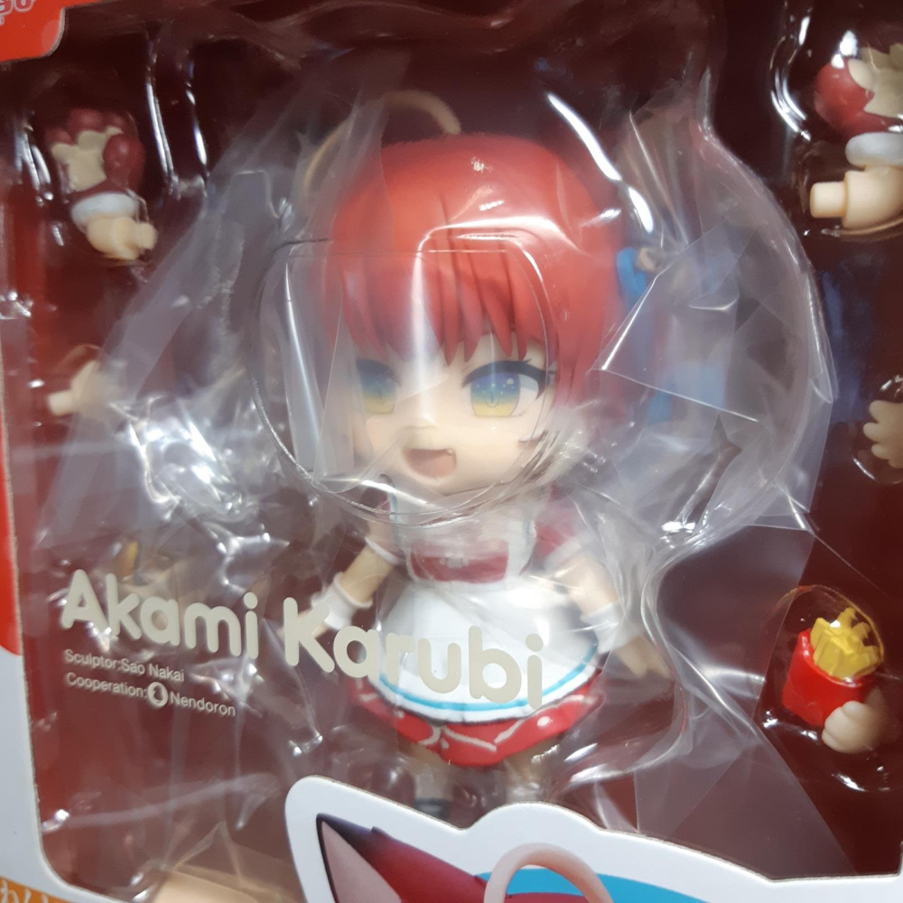 代理版 全新未拆 附特典 黏土人 2709 個人勢VTuber 赤見Karubi 肉之國王女-細節圖5