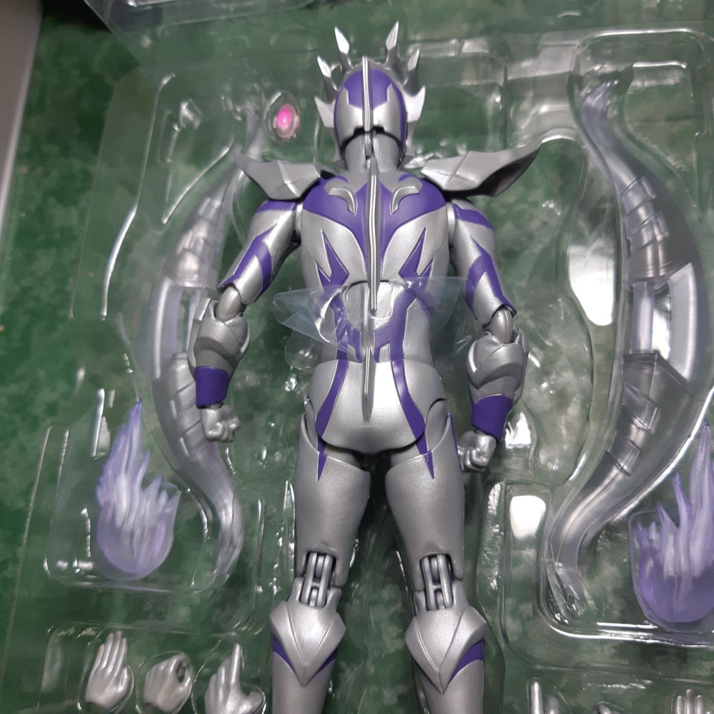 代理版 已拆 初版 魂商店限定 SHF 超人力霸王ZERO 傑洛 賽羅 超越型態-細節圖6