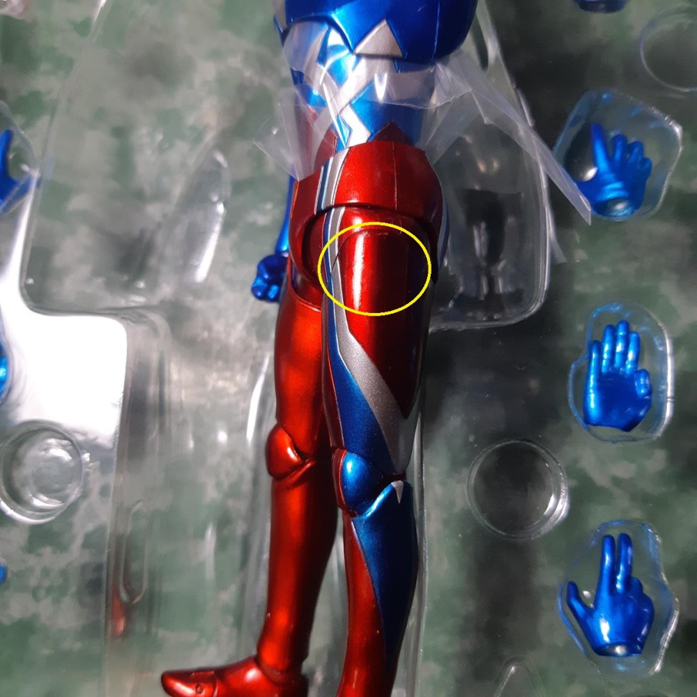 已拆擺 日版 SHF 魂商店限定 超人力霸王 傑洛 ZERO 賽羅 10周年 電鍍版 + 專用披風-細節圖9