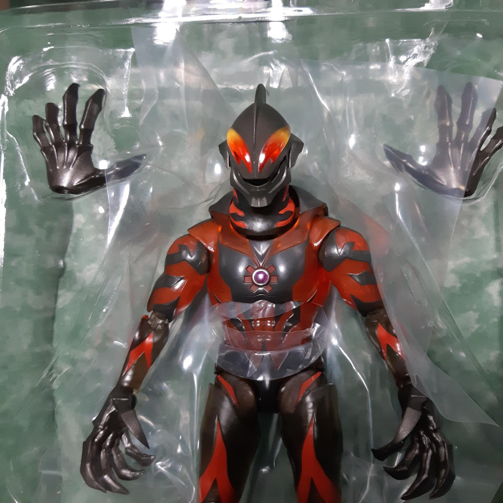 代理版 已拆 魂商店 SHF 會場限定 超人力霸王 貝利亞 Clear Color Ver. 彩色透明版 彩透-細節圖4