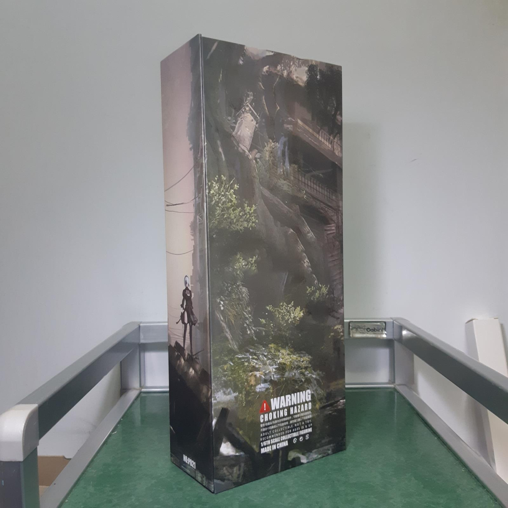 已拆 PLAY TOY 性感人形機器人 尼爾自動人形 2B P021 1/6 12吋 包膠可動人偶-細節圖9