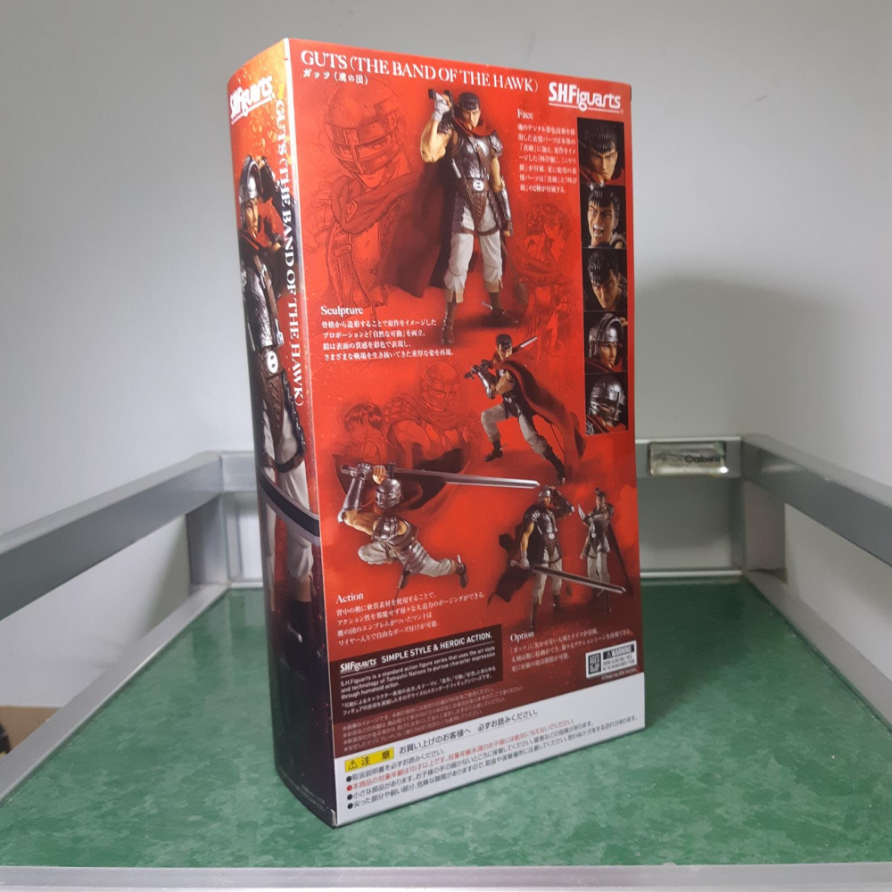 代理版 全新未拆 S.H.F SHF 烙印勇士 凱茲 鷹之團-細節圖3