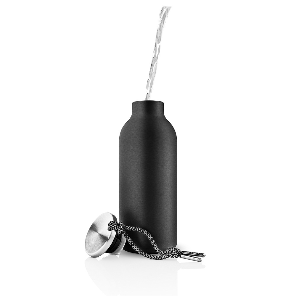 丹麥Eva Solo│隨行不銹鋼水瓶500ml-黑-細節圖4