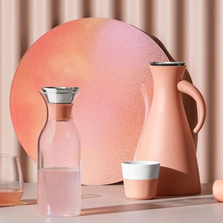 丹麥Eva Solo│編織防測漏冷水瓶1L-橘-細節圖3