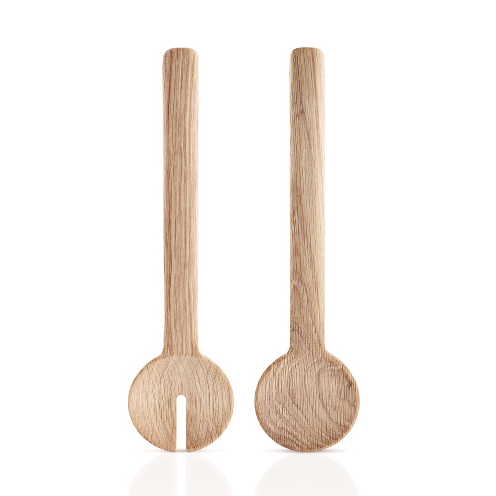 丹麥Eva Solo│木製沙拉叉匙組-細節圖2