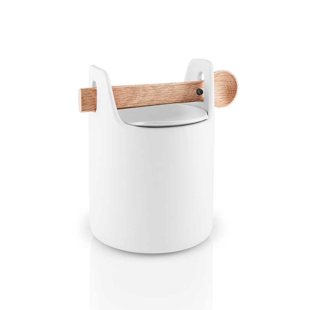 丹麥Eva Solo│收納工具筒附蓋+湯匙-15cm-白-細節圖3