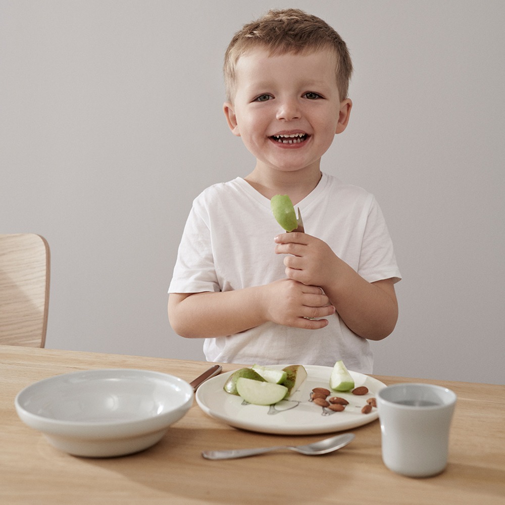 丹麥Stelton│Pingo兒童杯盤三件組-2盤1杯-細節圖3