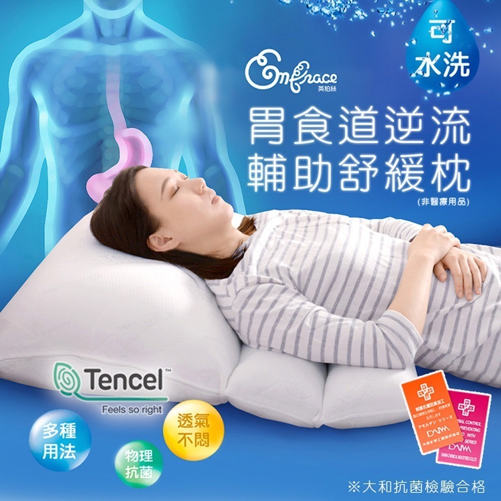 可超取 宅配免運 樂胃多功能墊高枕(非醫療用品) 火燒心 胃食道舒緩-細節圖2
