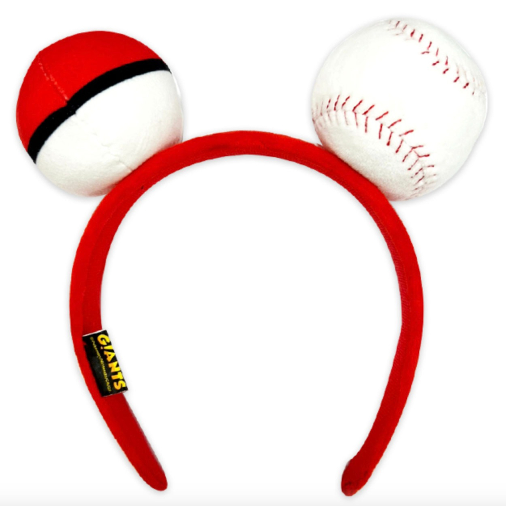 【現貨】KBO 韓國職棒 樂天巨人 寶可夢 聯名應援髮箍 寶貝球款-細節圖2