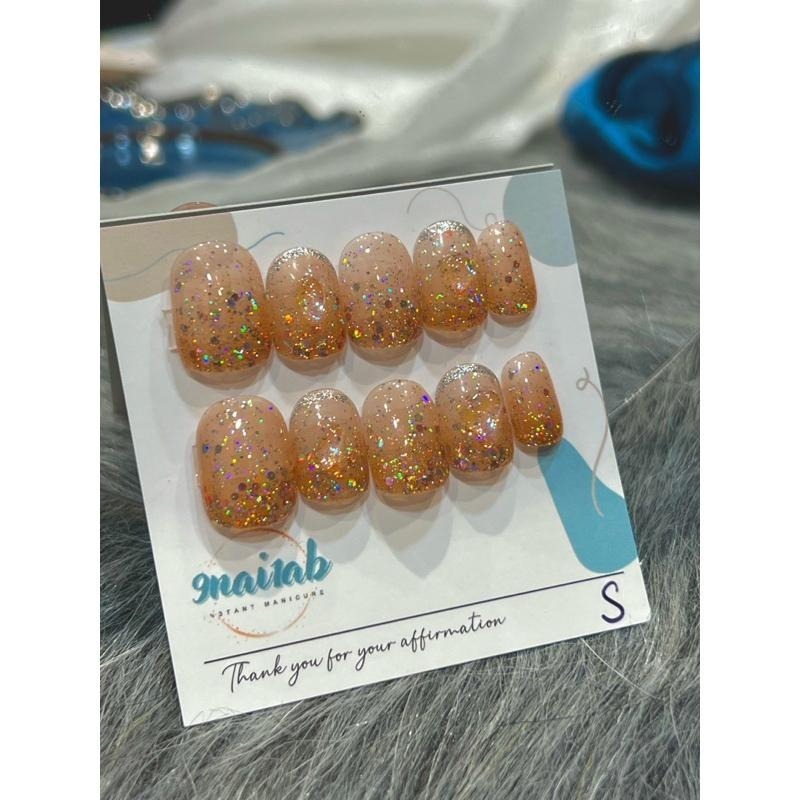 穿戴甲 手工穿戴甲 美甲 小資系列 萬花筒世界 可愛俏皮C1-細節圖3