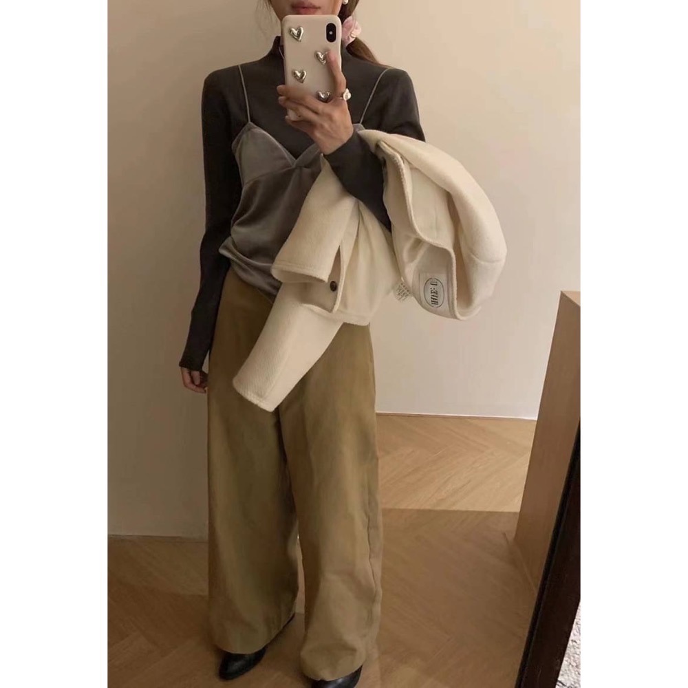 202512歐洲旅拍新品💘台中現貨 抗起球面料 包色打底衣 闆娘自留款-細節圖10