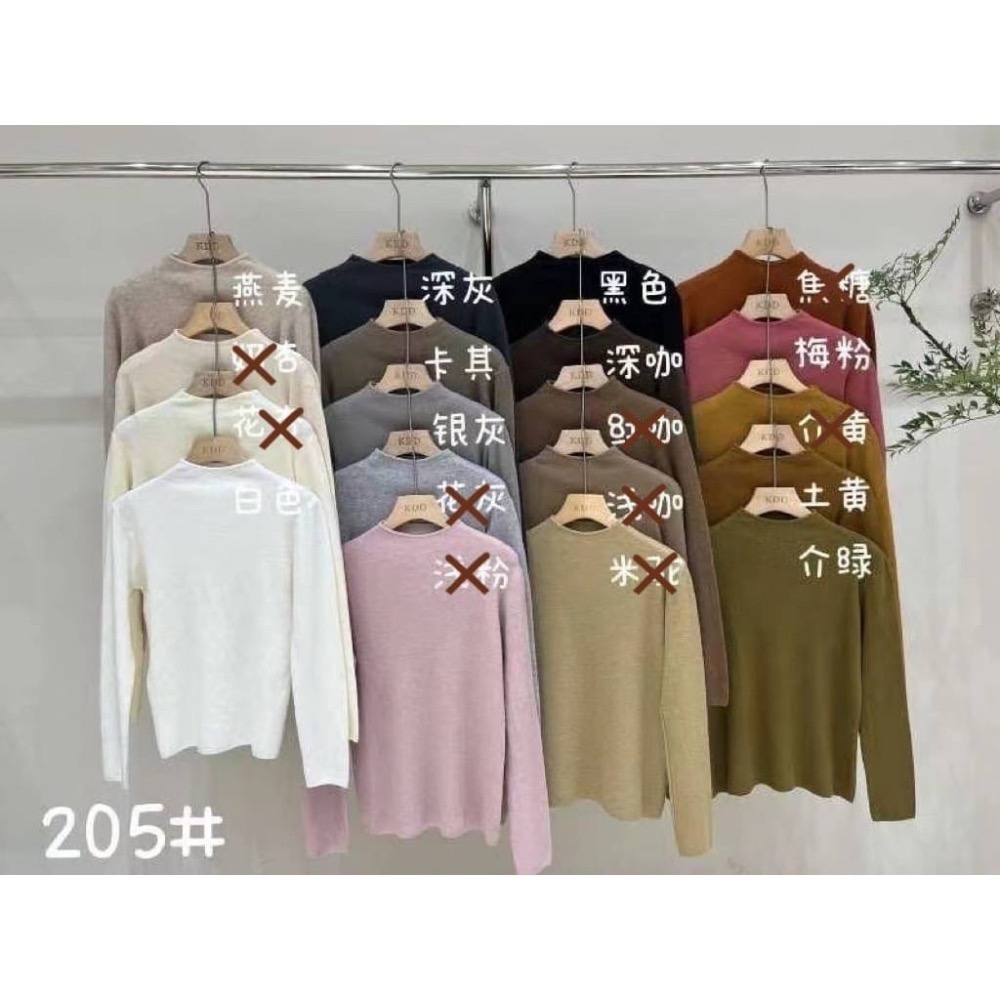 202512歐洲旅拍新品💘台中現貨 抗起球面料 包色打底衣 闆娘自留款-細節圖11