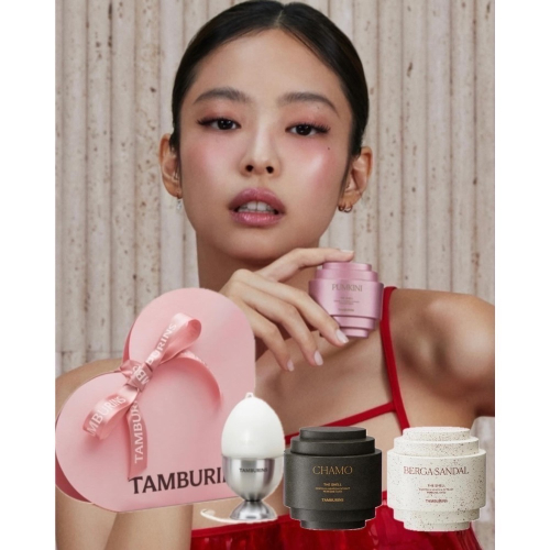 限量Tamburins貝殼香水護手霜 jennie代言新款 聖誕節禮盒 贈蛋型蠟燭 小卡