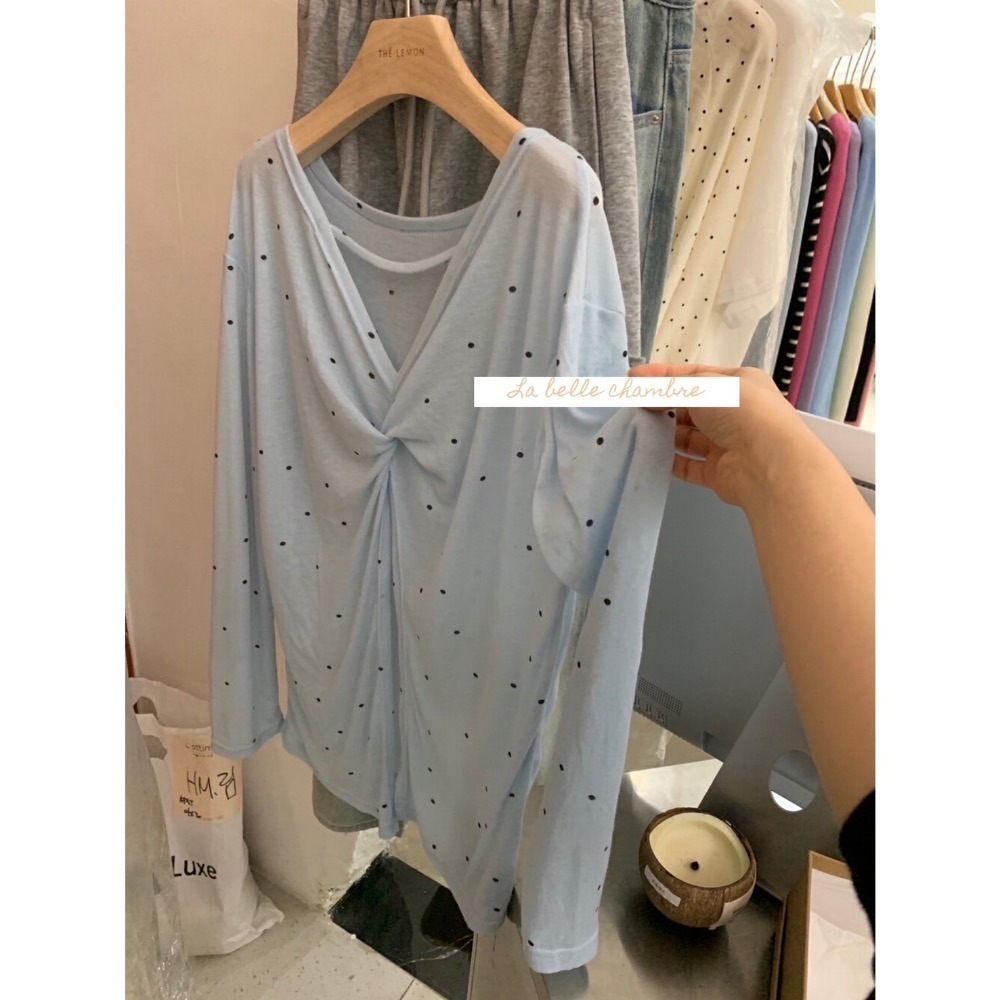 台中現貨 這件闆娘有夠喜歡 很喜歡抓皺開衩跟頸鏈穿法🤍cp值很高 大推🖤🤍🩶三色-細節圖10