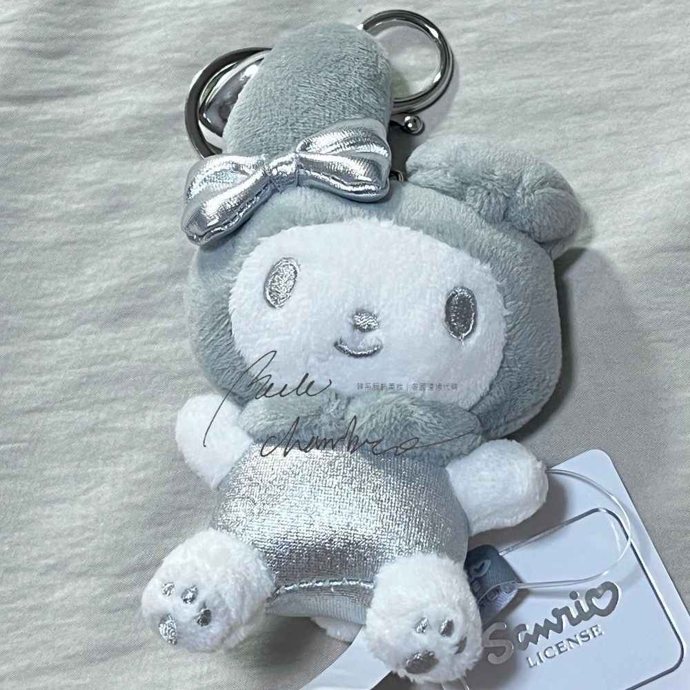 台中現貨y2k風🇰🇷正版最新銀色三麗鷗娃娃愛心💗吊飾售完為止 庫洛米美樂蒂布丁狗帕恰狗大耳狗玉桂狗凱蒂貓Kitty-細節圖2