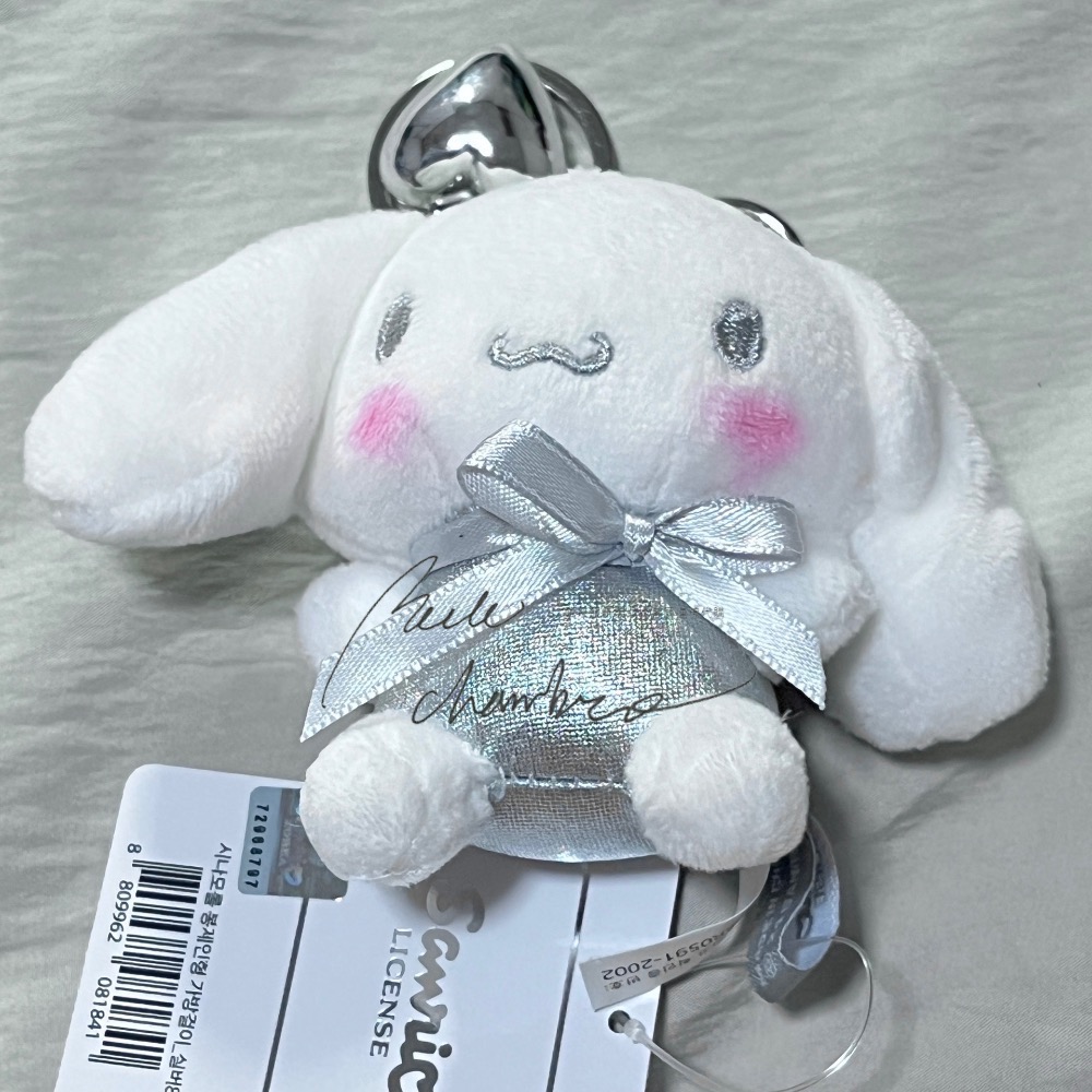 台中現貨y2k風🇰🇷正版最新銀色三麗鷗娃娃愛心💗吊飾售完為止 庫洛米美樂蒂布丁狗帕恰狗大耳狗玉桂狗凱蒂貓Kitty-細節圖4