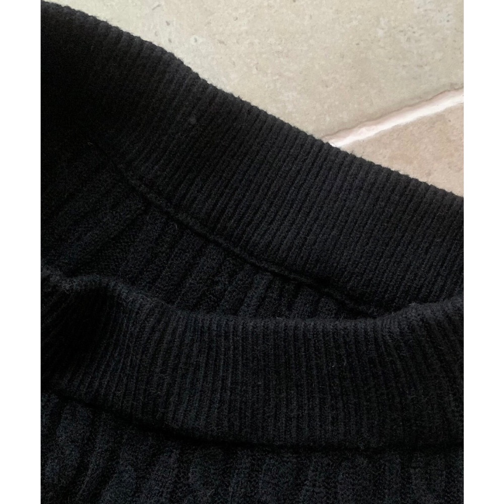 情人節千金高級感針織滿版珍珠釘珠毛衣套裝毛衣+氣質高腰顯瘦短裙經典小香黑酒紅2色-細節圖11