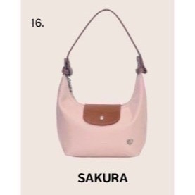 泰國Pony包品牌 小號MoYa 任2顆折100 尼龍材質/金釦/銀釦  掀蓋腋下包 多背法 手提/肩背/斜跨-規格圖11