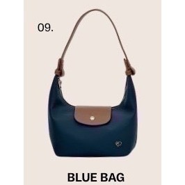 台中現貨 泰國Pony包品牌 小號MoYa 任2顆折100 尼龍材質/金釦/銀釦  掀蓋腋下包 多背法 手提肩背斜跨-規格圖11