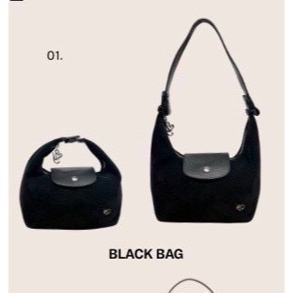 台中現貨 泰國Pony包品牌 小號MoYa 任2顆折100 麂皮材質 掀蓋腋下包 多背法 手提/肩背/斜跨-規格圖11