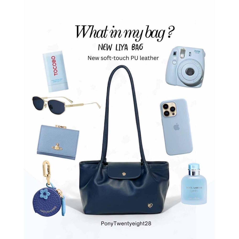 泰國Pony包品牌 LI-YA 任2顆折100 PU皮革材質  肩背包-細節圖7