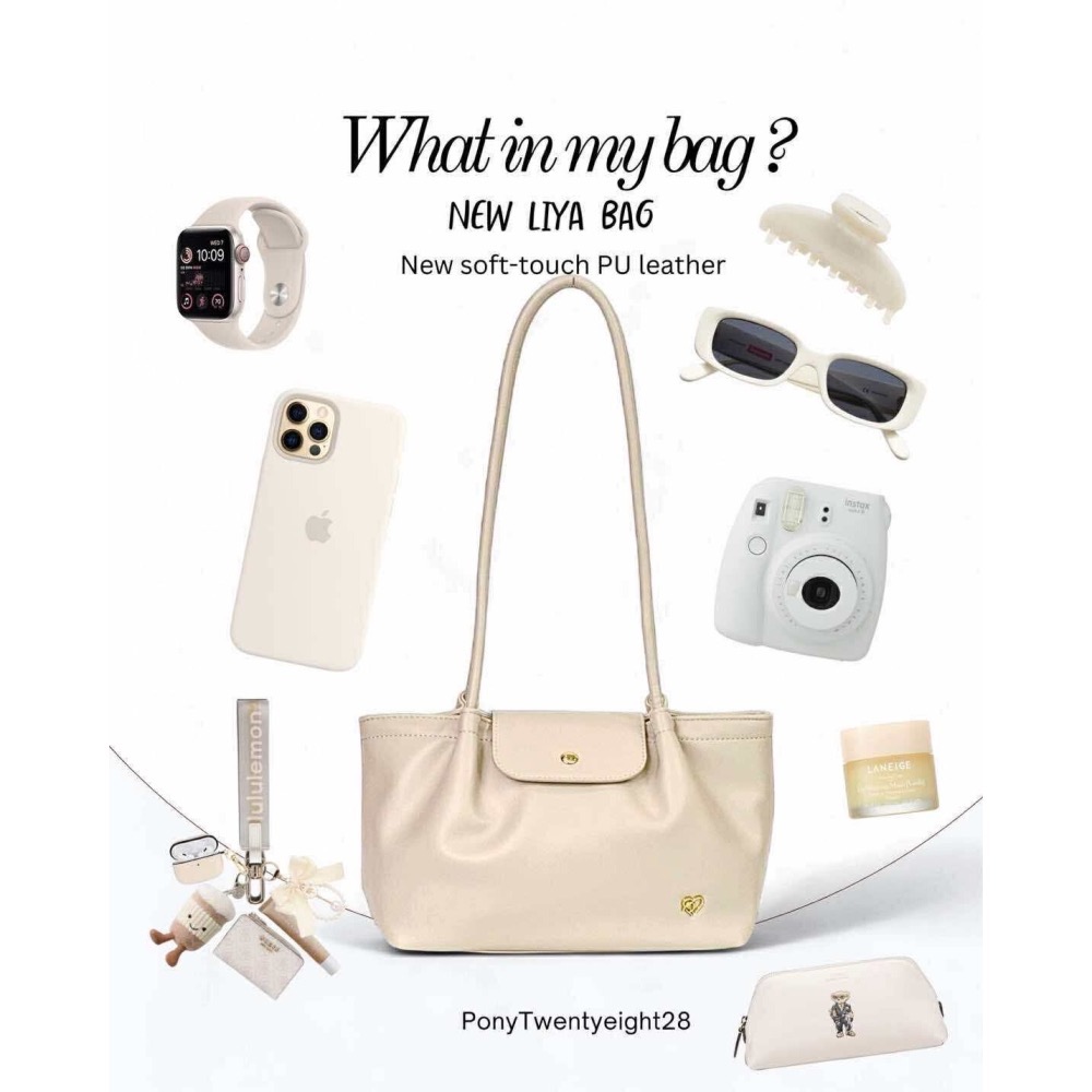 泰國Pony包品牌 LI-YA 任2顆折100 PU皮革材質  肩背包-細節圖8