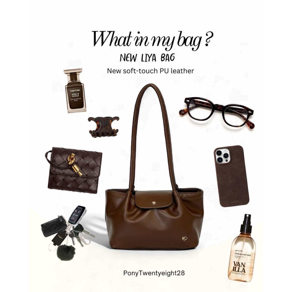 泰國Pony包品牌 LI-YA 任2顆折100 PU皮革材質  肩背包-細節圖9