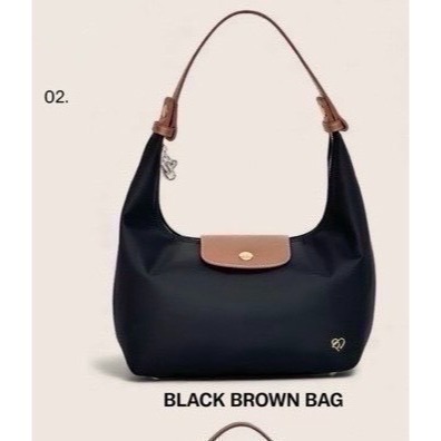 台中現貨 泰國Pony包品牌 大號MoYa 任2顆折100 尼龍材質/金釦 掀蓋腋下包 多背法 手提/肩背/斜跨-規格圖11