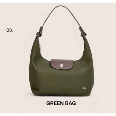 台中現貨 泰國Pony包品牌 大號MoYa 任2顆折100 尼龍材質/金釦 掀蓋腋下包 多背法 手提/肩背/斜跨-規格圖11