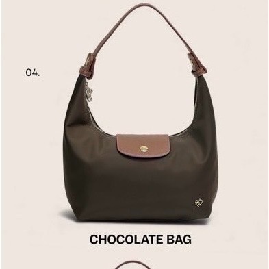 台中現貨 泰國Pony包品牌 大號MoYa 任2顆折100 尼龍材質/金釦 掀蓋腋下包 多背法 手提/肩背/斜跨-規格圖11