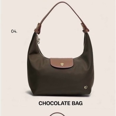 台中現貨 泰國Pony包品牌 大號MoYa 任2顆折100 尼龍材質/金釦 掀蓋腋下包 多背法 手提/肩背/斜跨-規格圖11