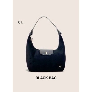 泰國Pony包品牌 大號MoYa 任2顆折100 麂皮材質 掀蓋腋下包 多背法 手提/肩背/斜跨-規格圖11